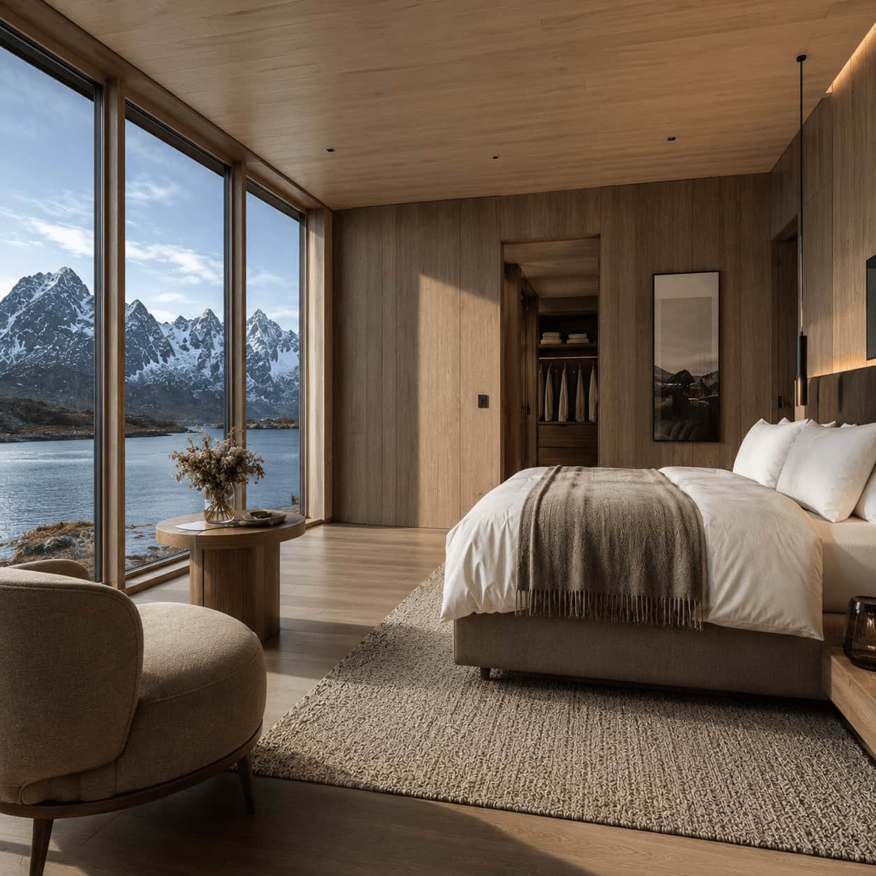 Hotellrom detalj
